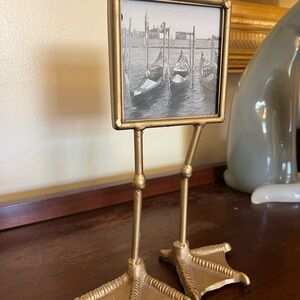 Gold Duck Feet Picture Frame